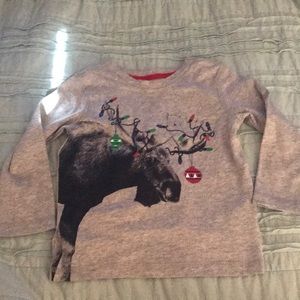 Gap boys long sleeve Christmas shirt